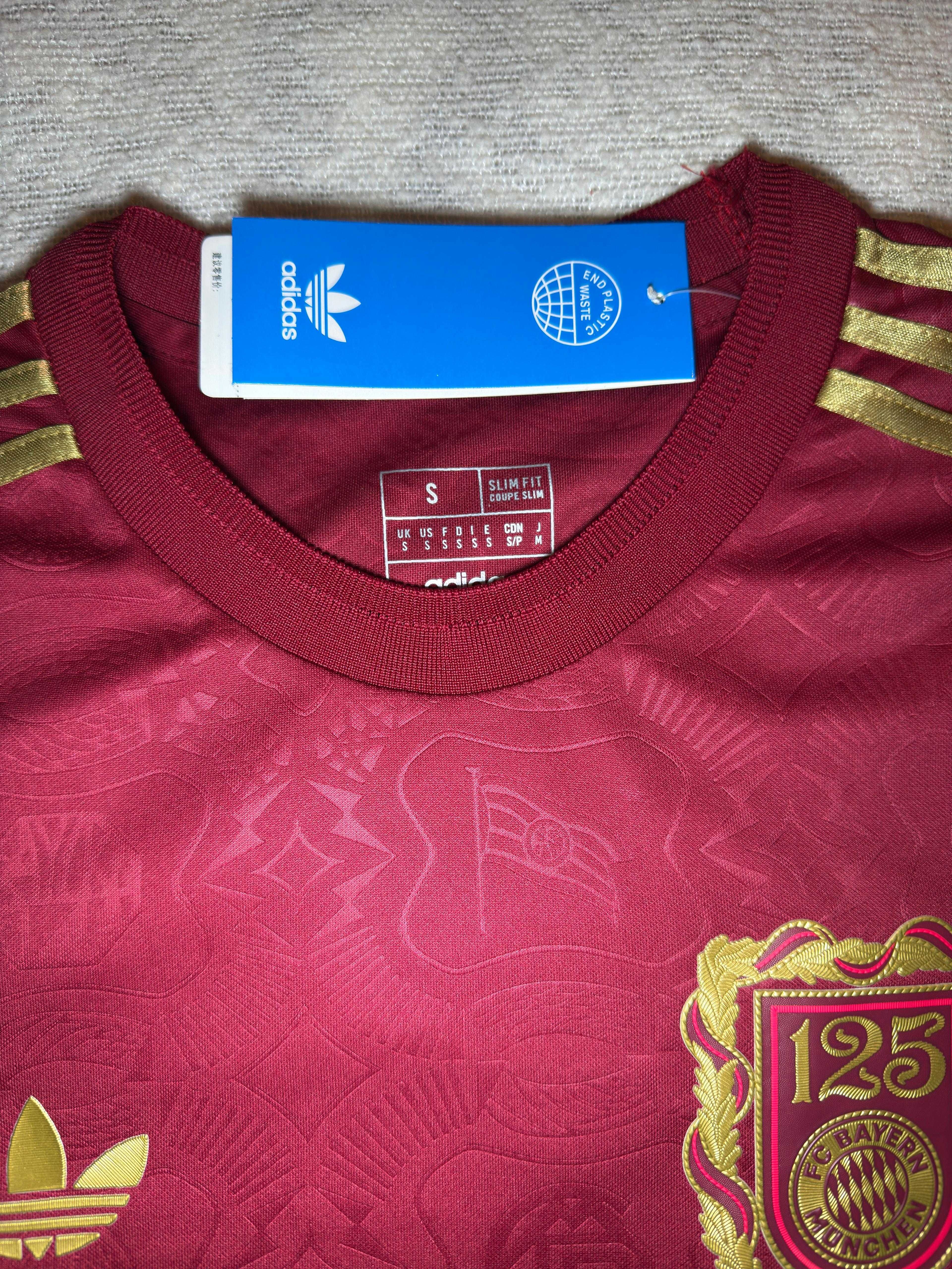 Camisola edição especial(125 anos)-Bayern Munich 2024/2025-Nova-Tam. S
