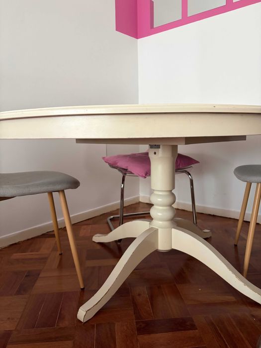 Mesa Redonda Extensivel Ingatorp Ikea