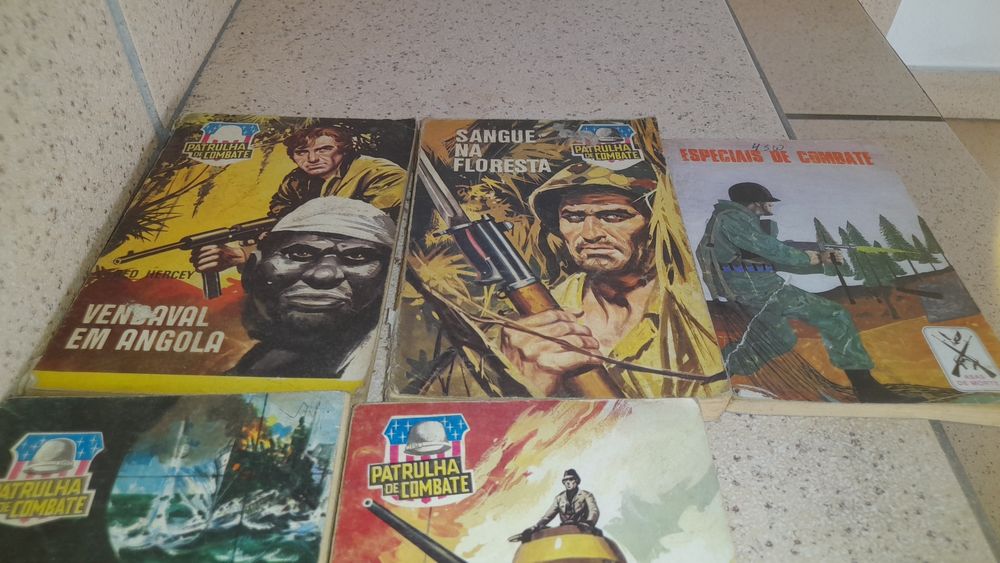 Lote 5 livros de bolso