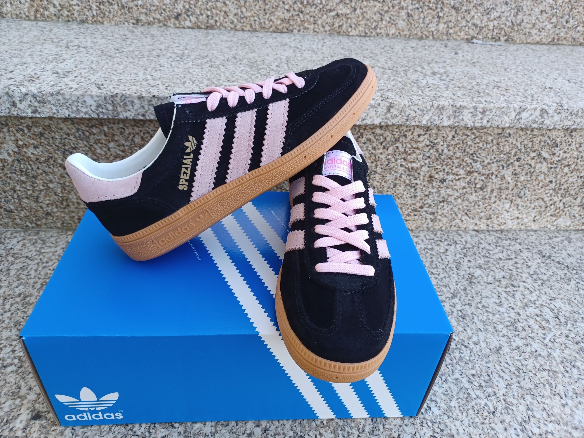 Adidas spezial preto rosa