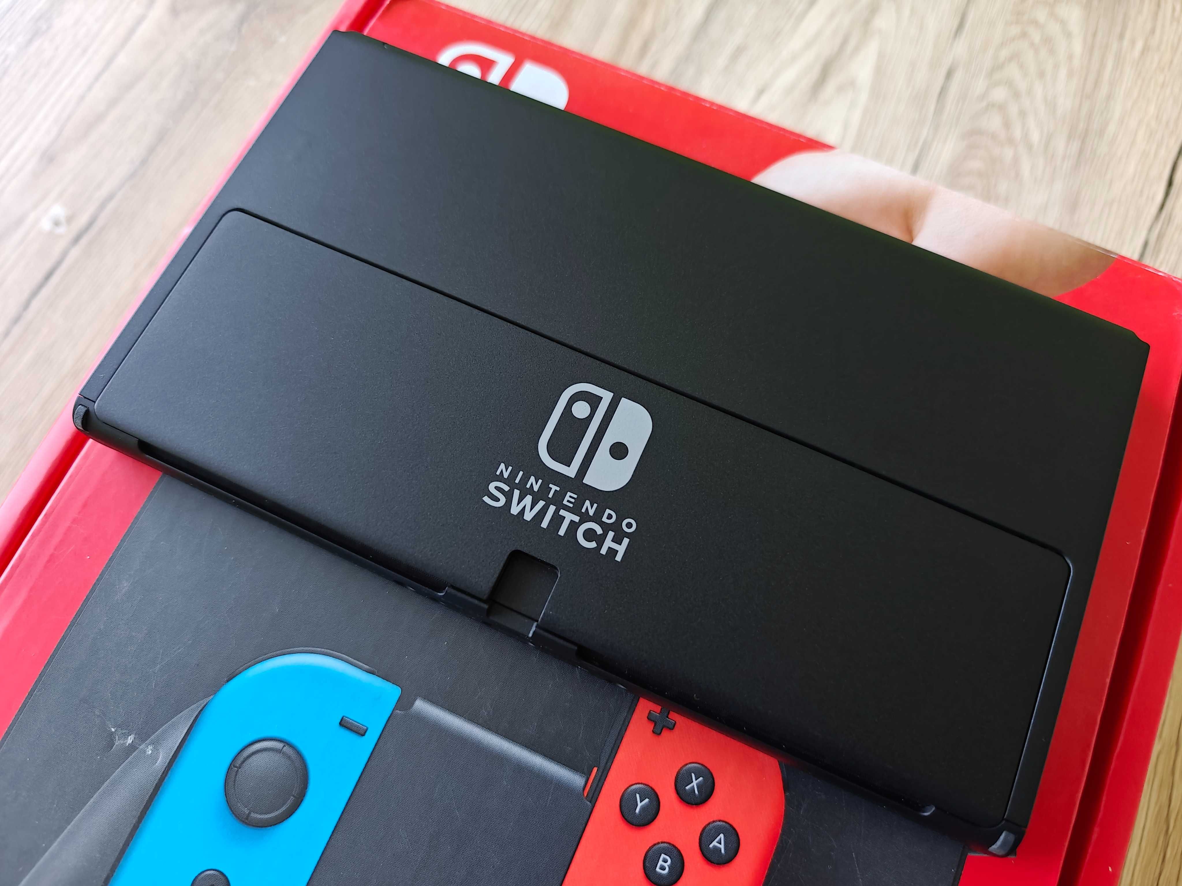 NOWA Nintendo Switch OLED karta 512GB konsola Picofly Przerobiona