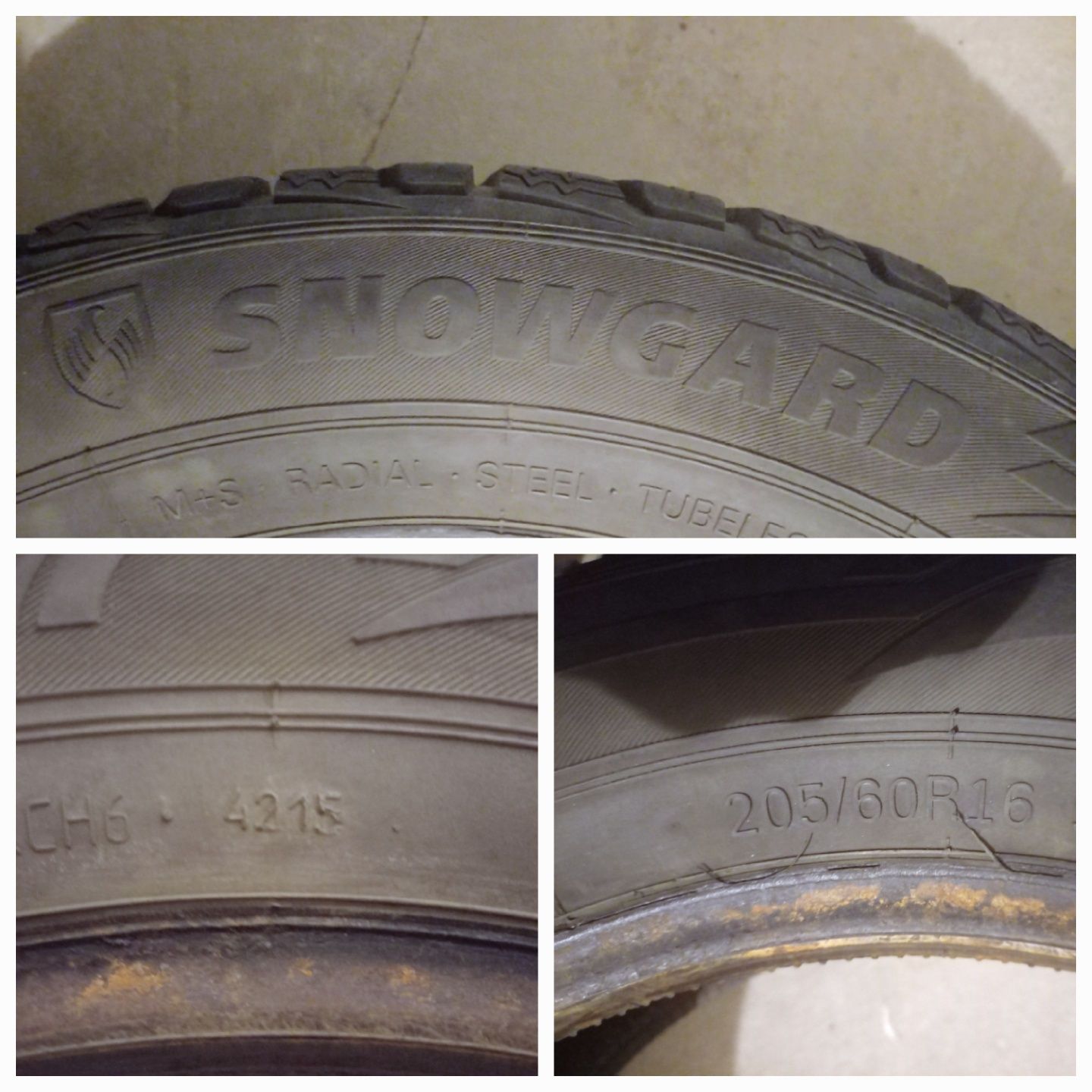 Гума зимова 205/60R16