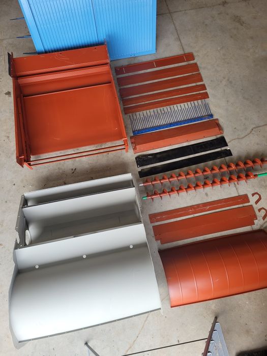 Obudowa wentylatora Z056 dno  kierownica wialnia podsiewacz Z058