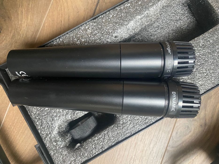 Mikrofony dynamiczne Behringer sl75c + t.bone mb-75