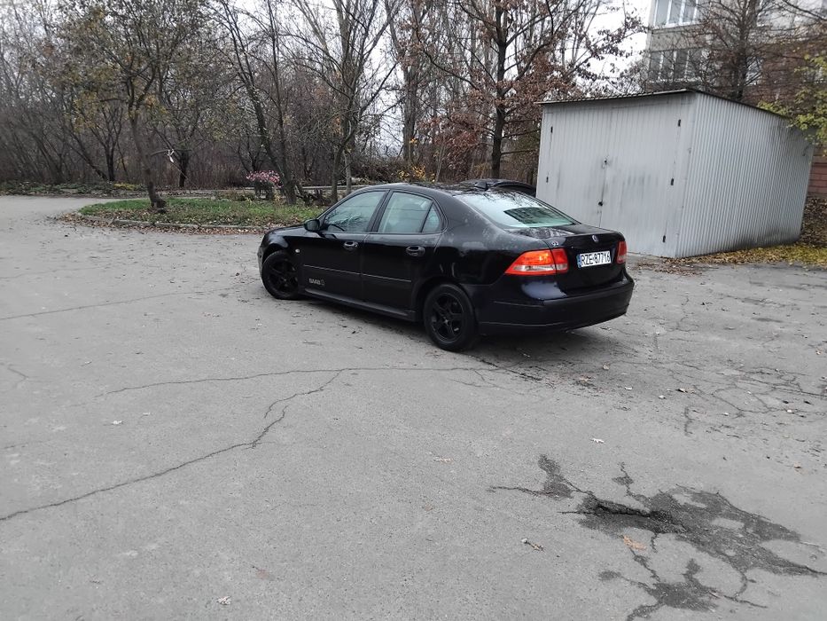 Saab 9-3 2.2 tid на полном ходу.