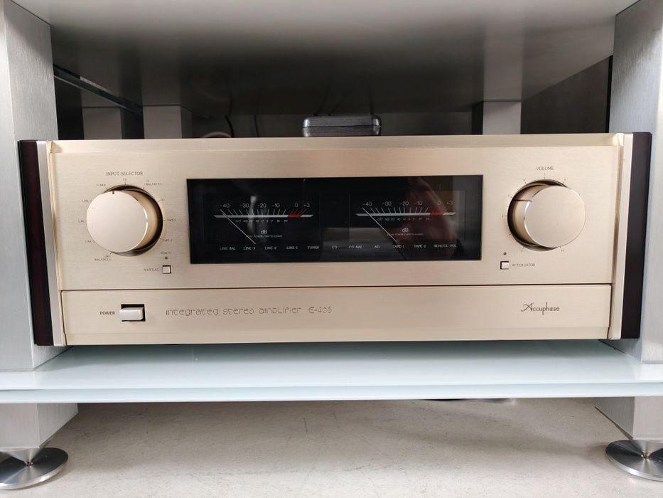 Dzik 1989r Integra wzmacniacz Accuphase E-405