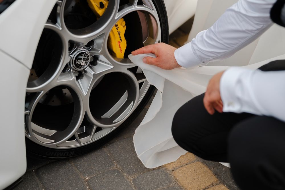 Alfa romeo giulia do ślubu