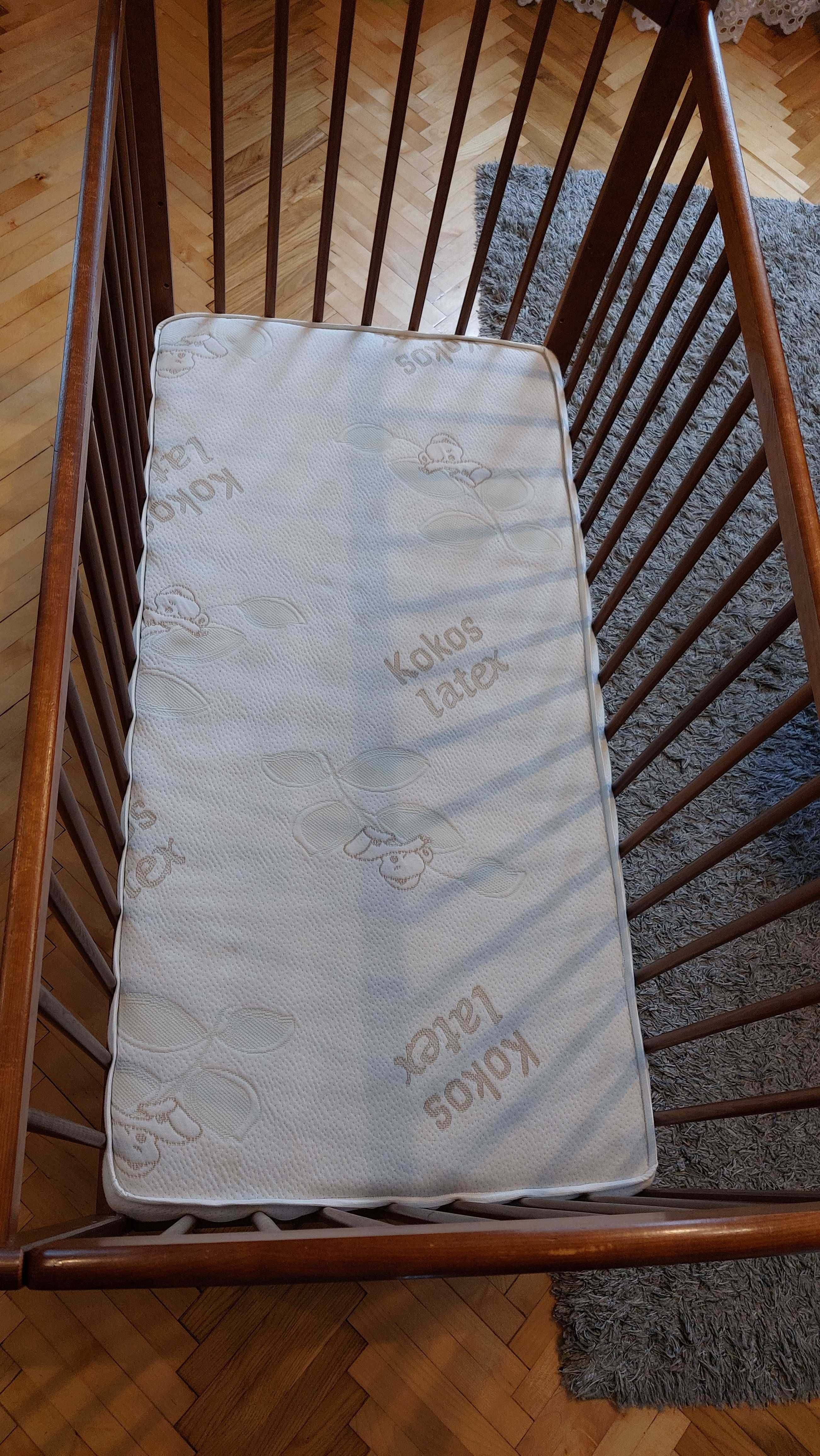 Łóżeczko dziecięce 60x120 + materac