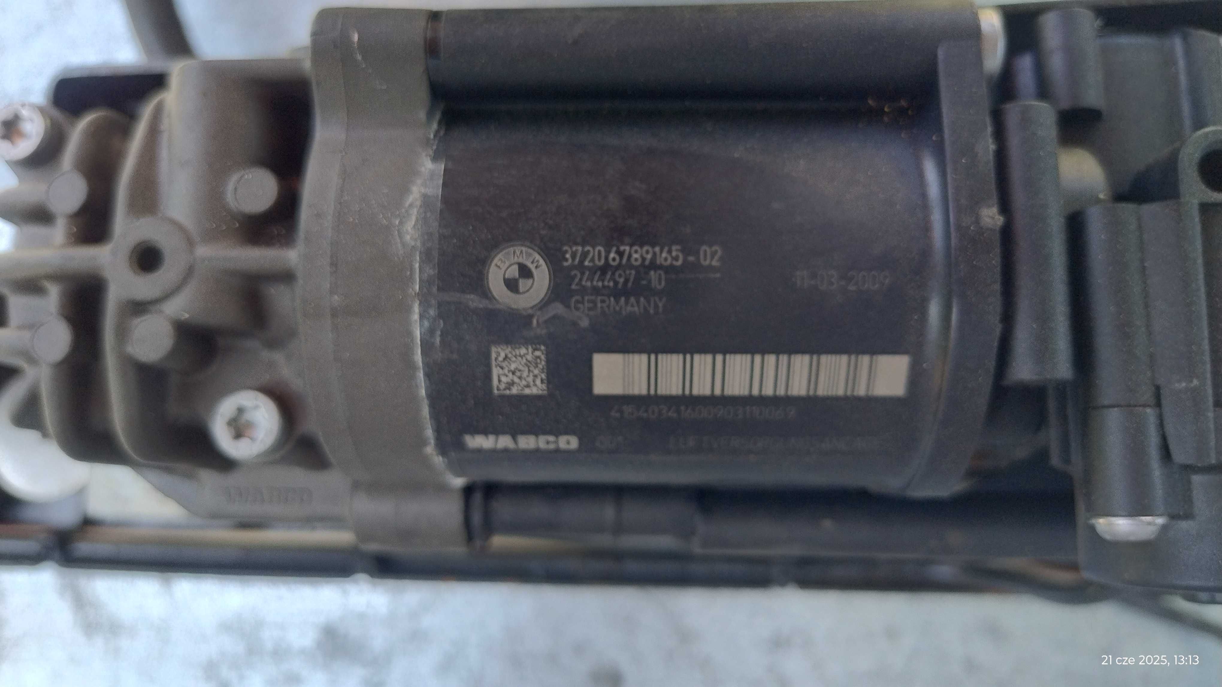 Kompresor nivo zawieszenia bmw x5 e70 zawieszenie pneumatyczne czesci