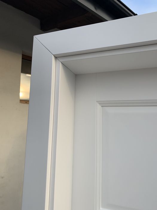 Drzwi drewniane sosnowe Białe OD RĘKI 800 OFERT z futryną regulowaną