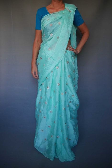 Сари индийское натуральное подарок