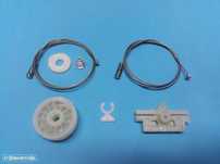 Kit reparação elevador vidros fiat grande punto (completo)