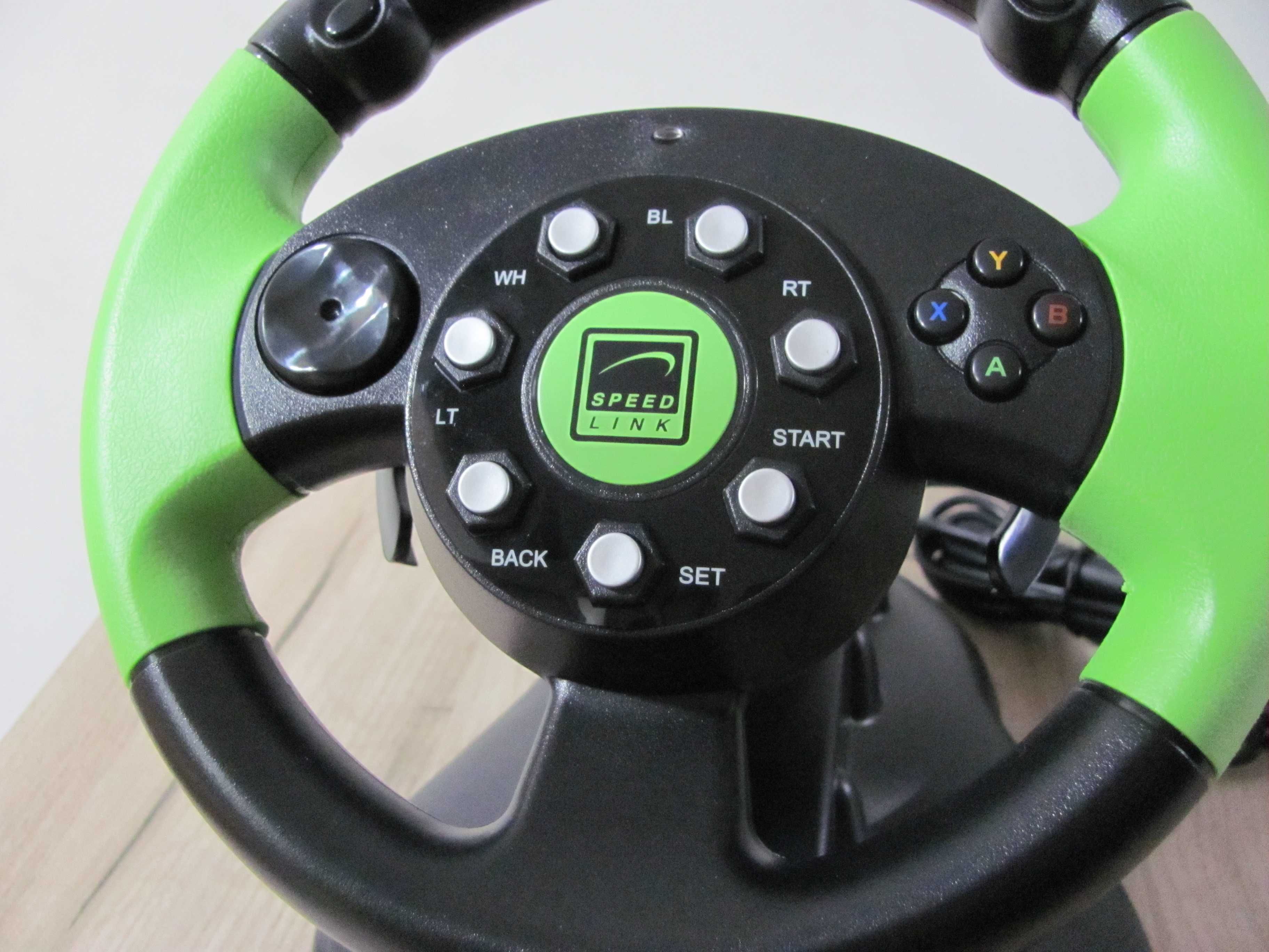 NOWA Kierownica Speed Link SL-2281 XBOX Green Lightning Wheel