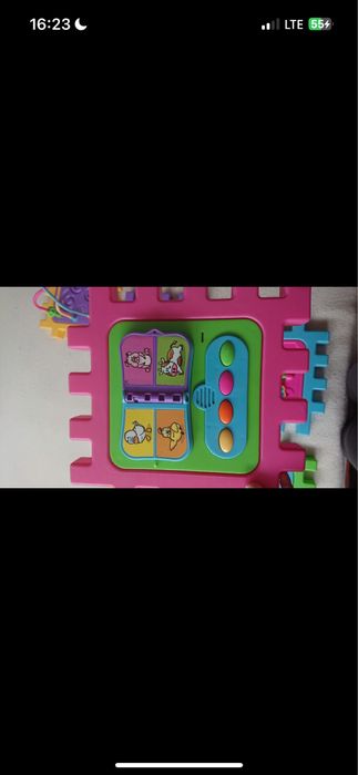 Kostka edukacyhna zabawka dla dwulatka trzylatka