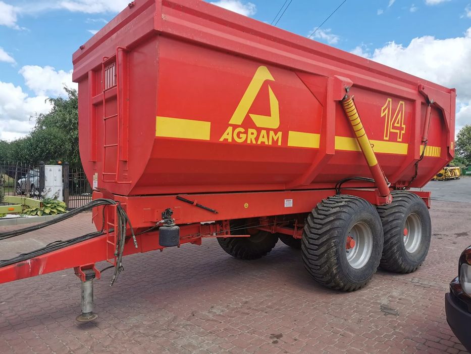 Agram RAK14, ładownośc 16T  , przyczepa