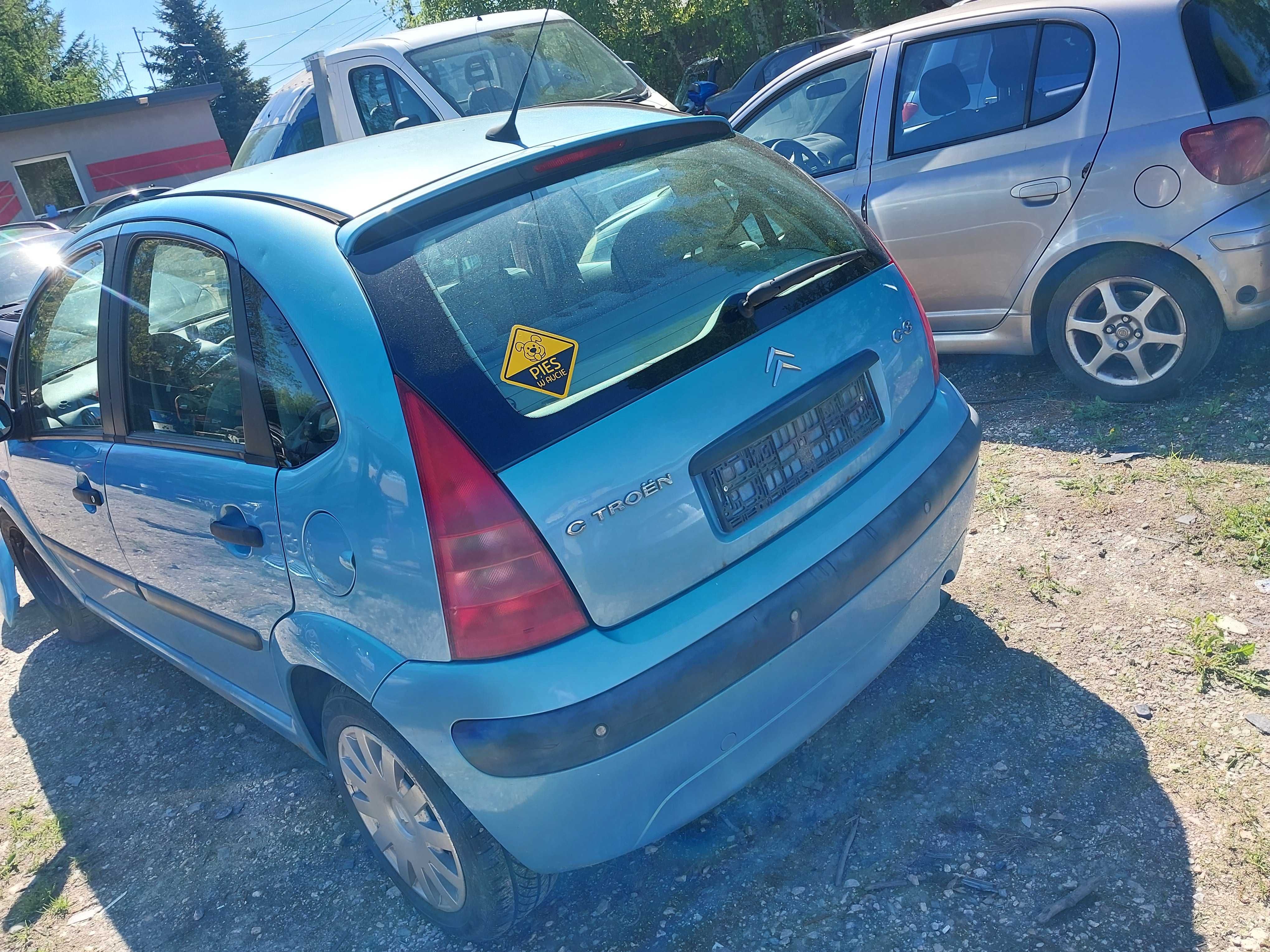 Posiadam czesci citroen c3  2002r   1.4 8v  automat