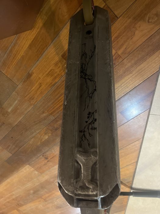 Hulajnoga oxelo wyczynowa szara