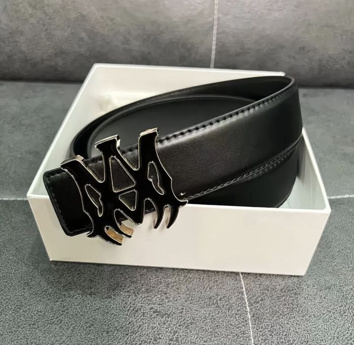 Ремень Amiri чорний