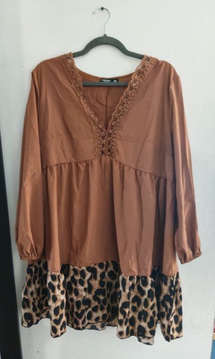 Sukienka/tunika 0xl, Shein, panterka