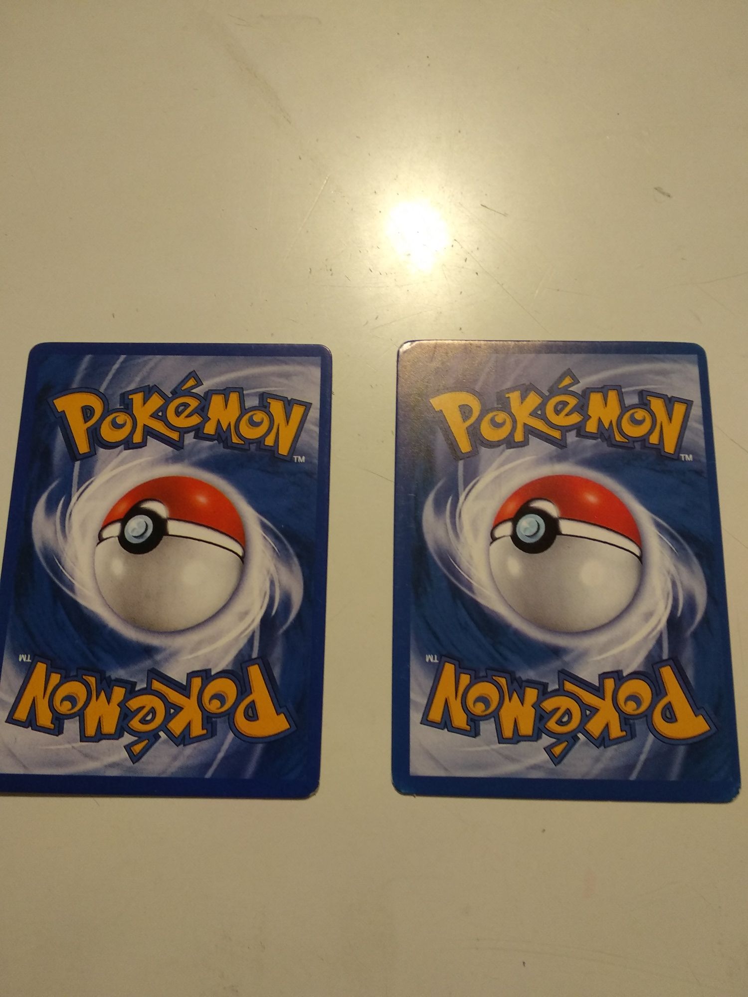 Cartas Pokémon verdadeiras