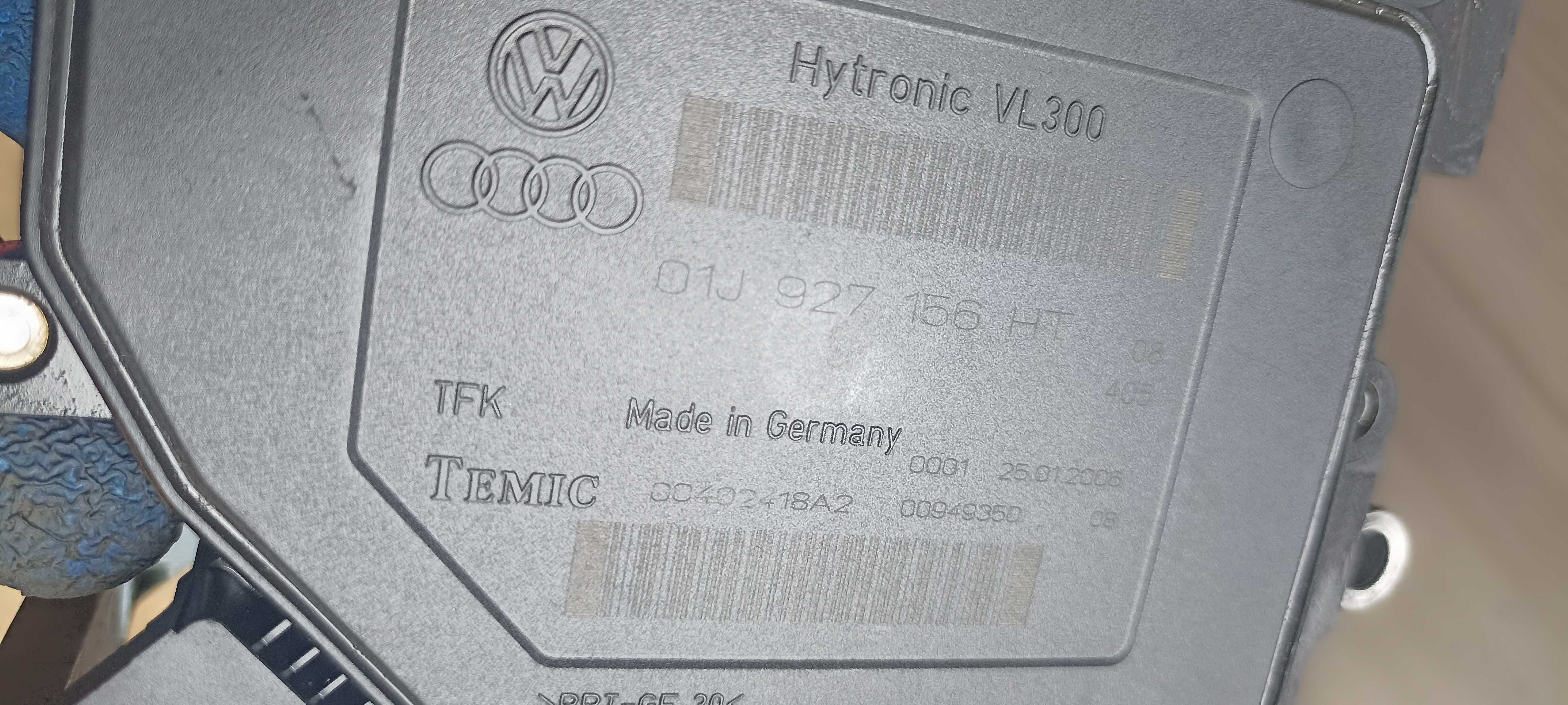 sterownik skrzyni biegów   multitronic AUDI 01J927156HT