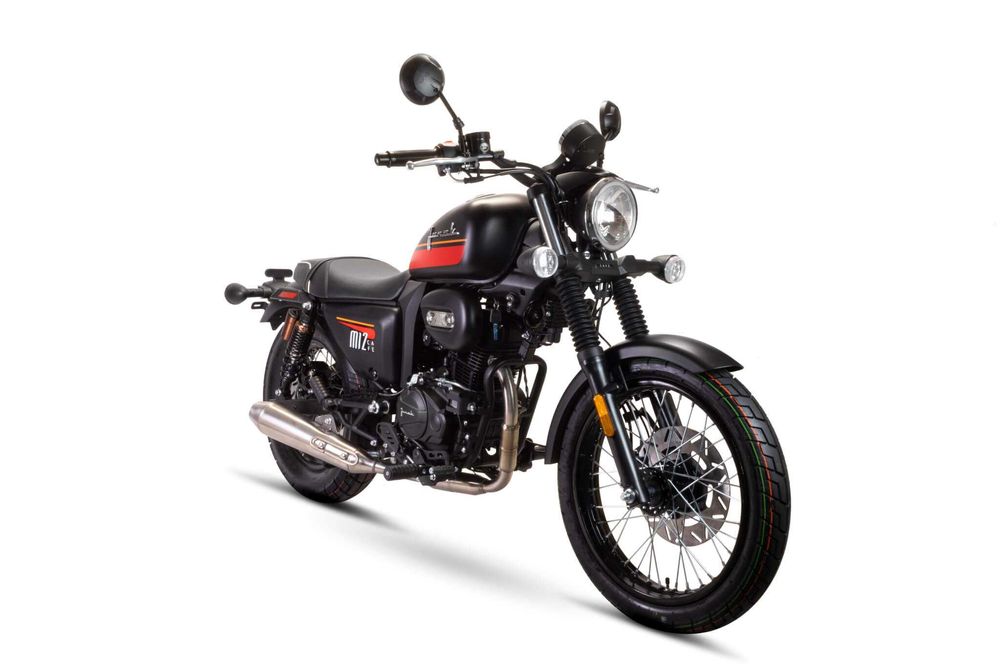 Junak M12 Cafe Racer 125 ABS czarny mat nowy kat. B nowy 2025