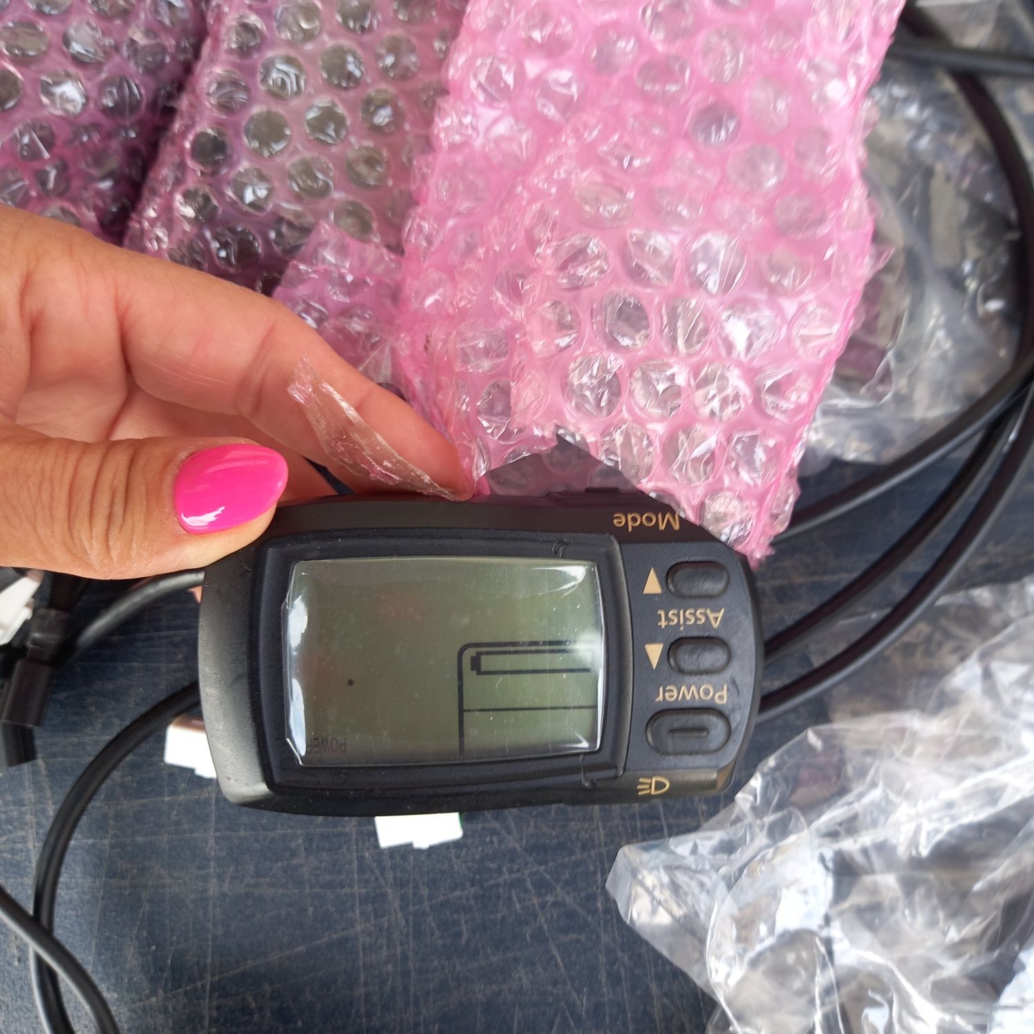 Nowe 5 szt.wyświetlaczy do rowera elektrycznego 46,8 v