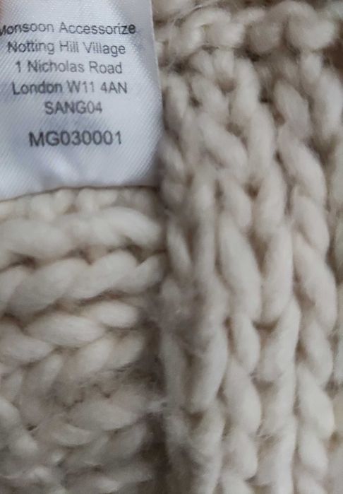 Monsoon szal 4 - 6 lat roz. 110 - 116