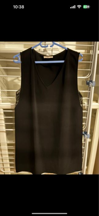 Vestido preto Mango