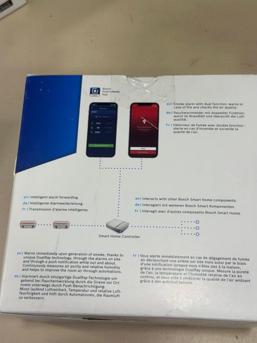 Sensor de qualidade do ar e de fumo Bosch