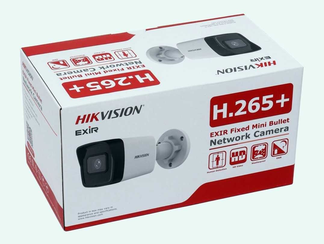 IP відеокамера 4 Мп Hikvision DS-2CD1043G2-IUF з мікрофоном (2.8 мм)