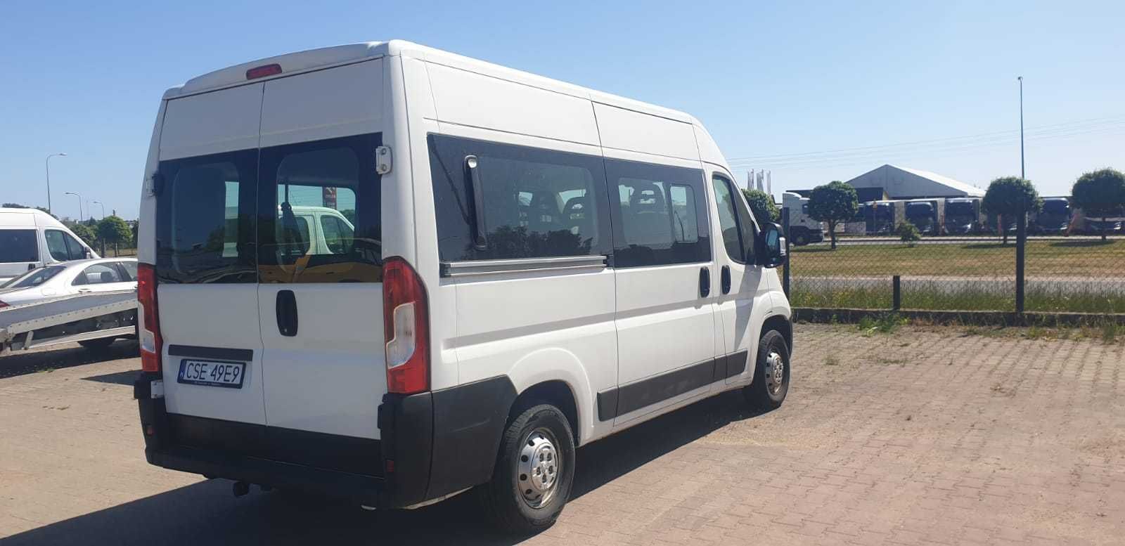 Wynajem busa 9-osobowy Peugeot Boxer , najem pojazdów , autolawety