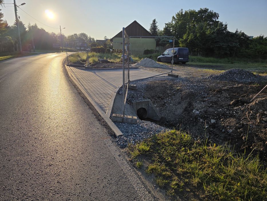 Układanie kostki brukowej, brukarstwo, usługi minikoparką wolne termin