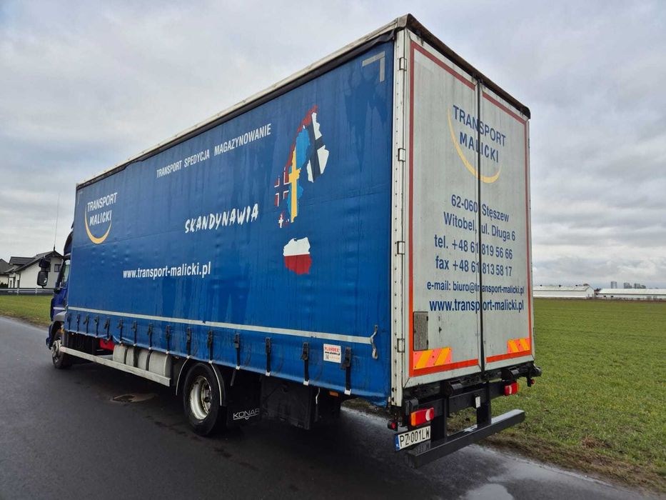 DAF LF 260 12DMC / 16DMC 21ep PLANDEX ADR otwierany dach 2 łóżka