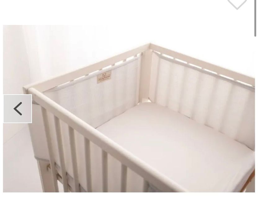 Ochraniacz do łóżeczka BabyMatex, Bump Air Muslin