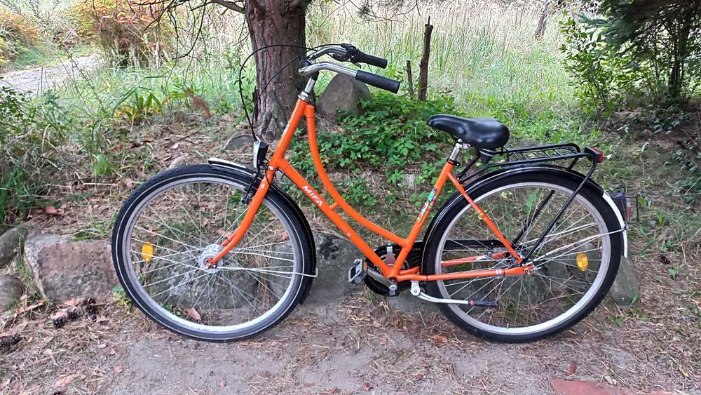 Rower Miejski Damski Holenderka Mifa Design Line Retro Damka Nexus3 28