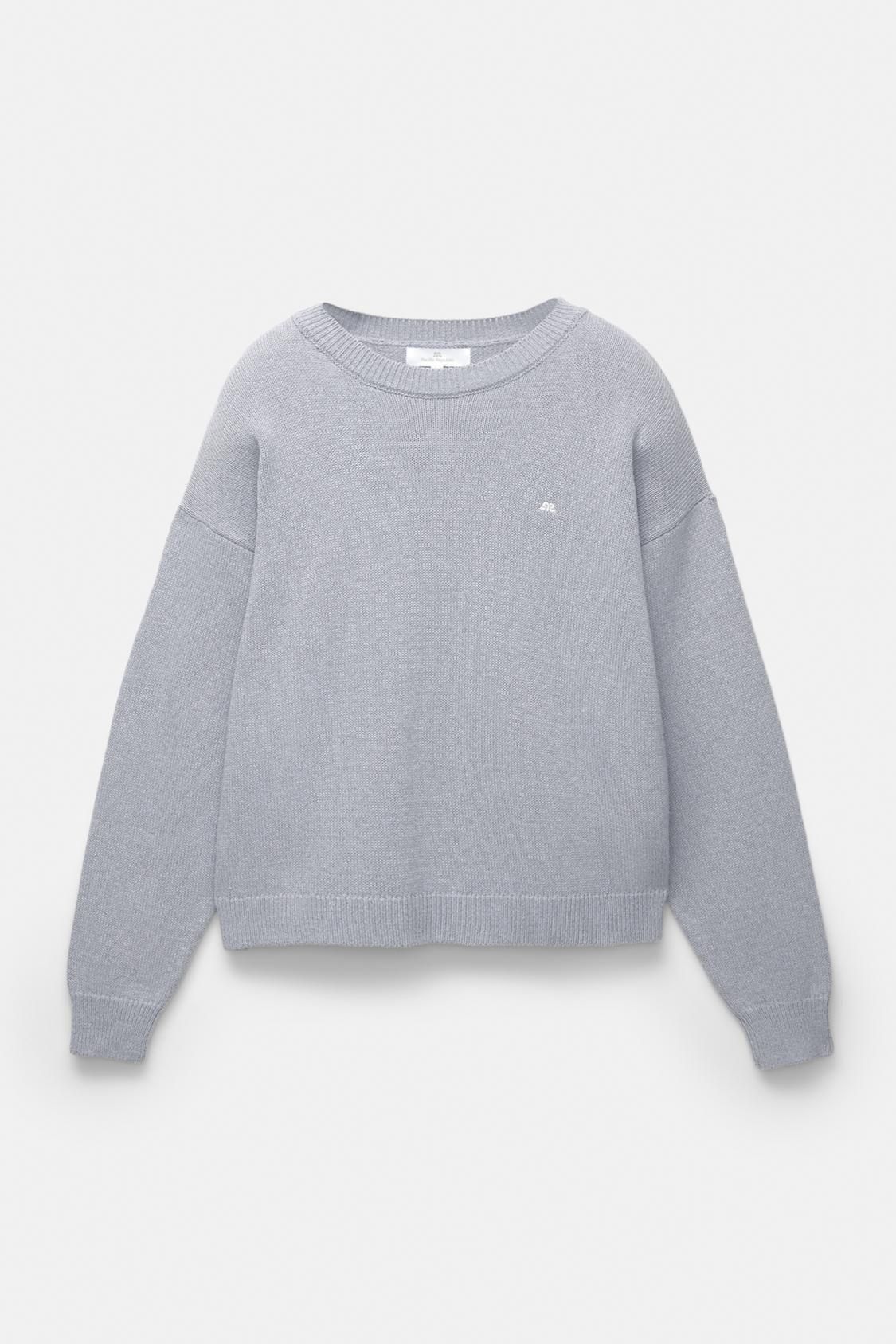 Светр оверсайз PULL&BEAR з квіткою