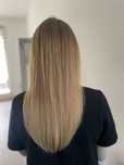 Wlosy naturalne grzech hair blond cieply beż 70g keratyna 40 cm