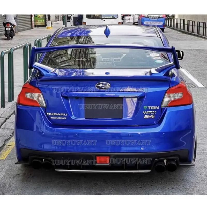 Спойлер Subaru WRX STI антикрыло накладка на багажник ляду бленда суба