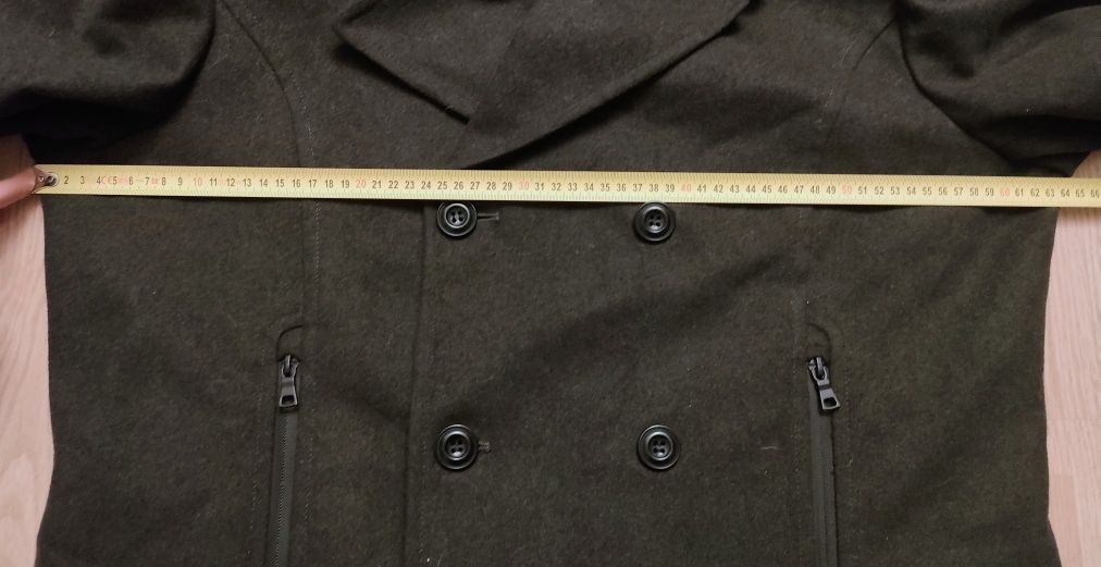 Płaszcz męski wełniany XL