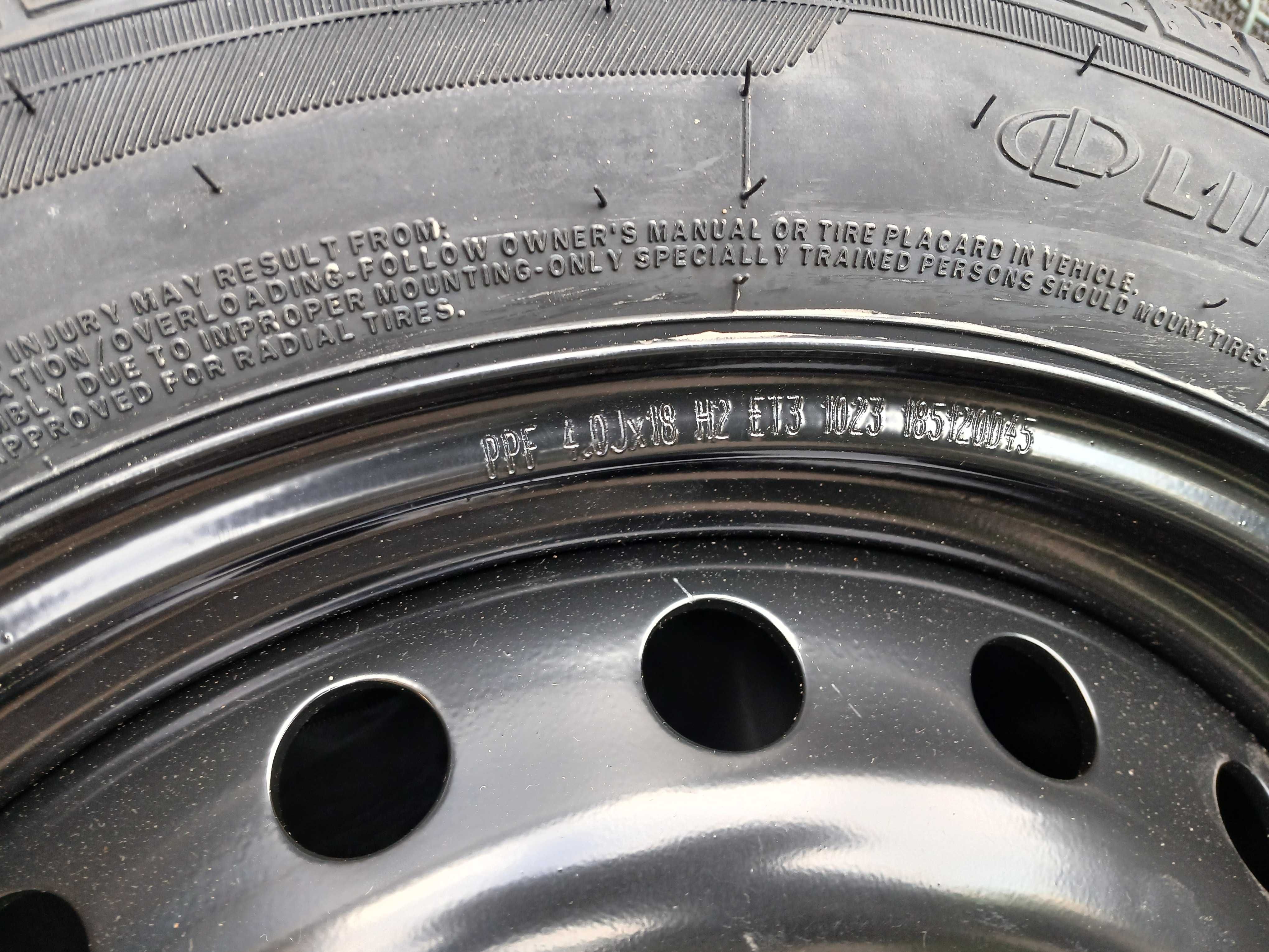 1x koło zapasowe R18 5x120 T125/80 R18 Bmw 3 E90 E91 4 F32 5 F10 F11 6