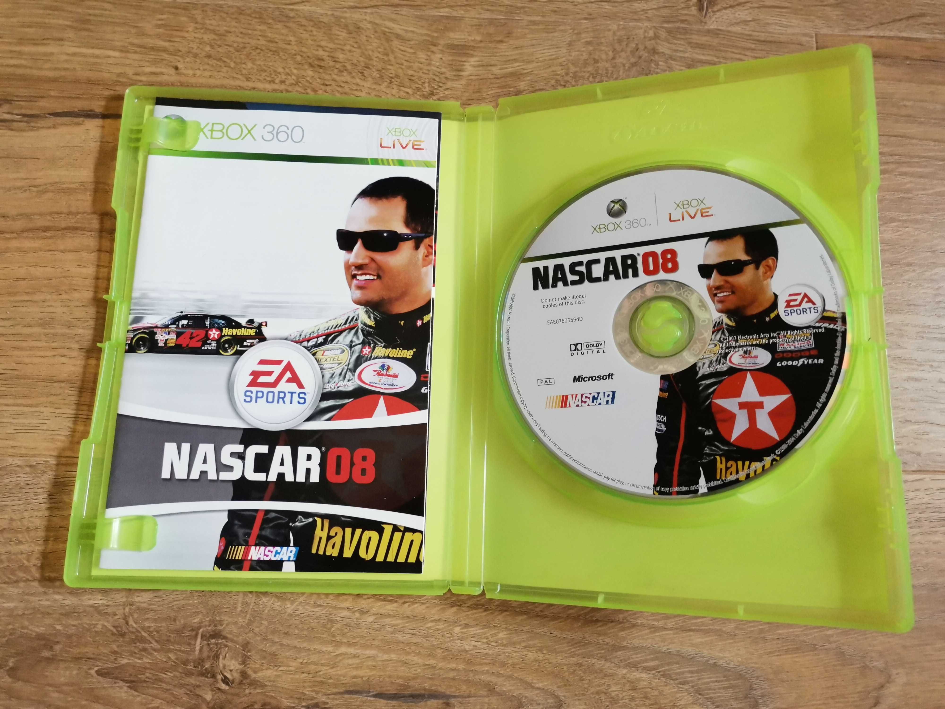 Gra NASCAR 08 na konsolę XBOX 360