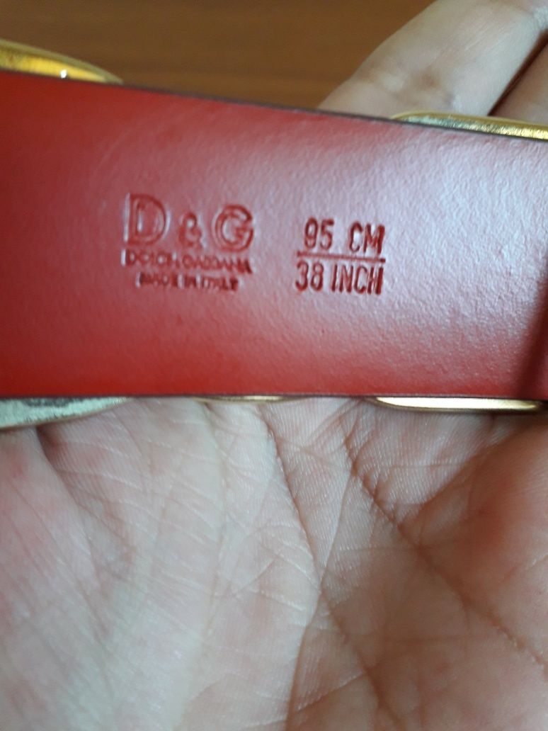 Cinto D&G camel ,,