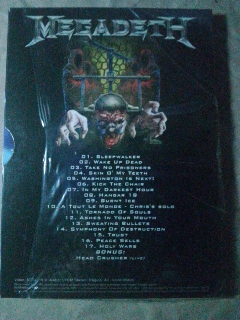 DVD Megadeth Black sabbath новые мегадед блэк саббат треш метал Trash