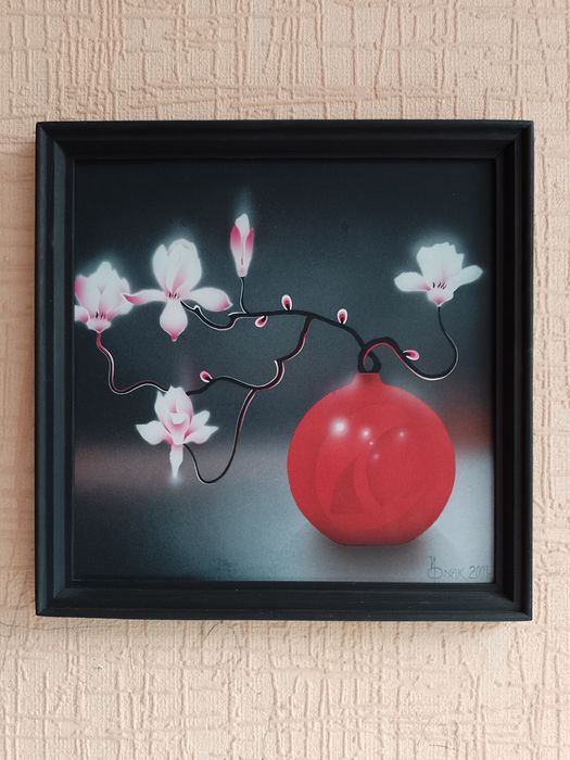 Кропивницкий(Кировоград) Аэрография, гуашь