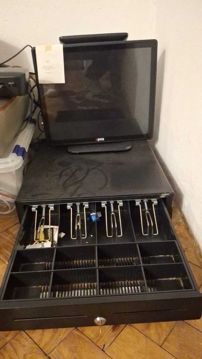 POS completo com caixa de dinheiro e impressora