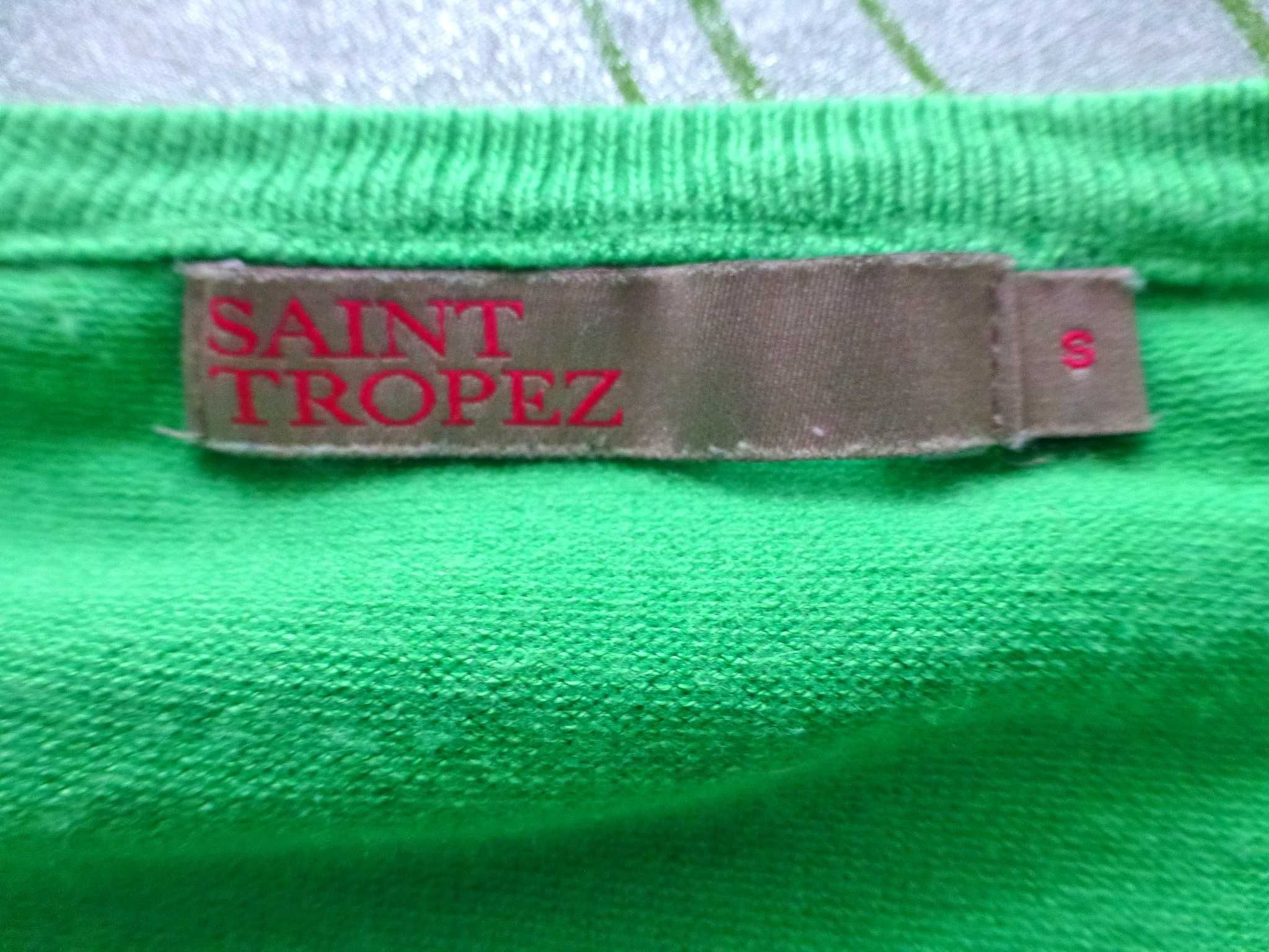 Saint Tropez Cienki sweter z rękawem 3/4 S