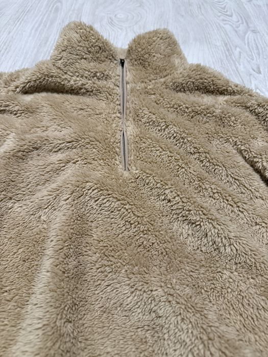 Флісова кофта світшот h&m оверсайз