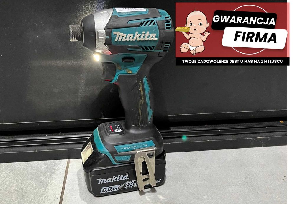 Zakrętarka Makita DTD154 + Aku. 6.0Ah | Używana | Sprawna |