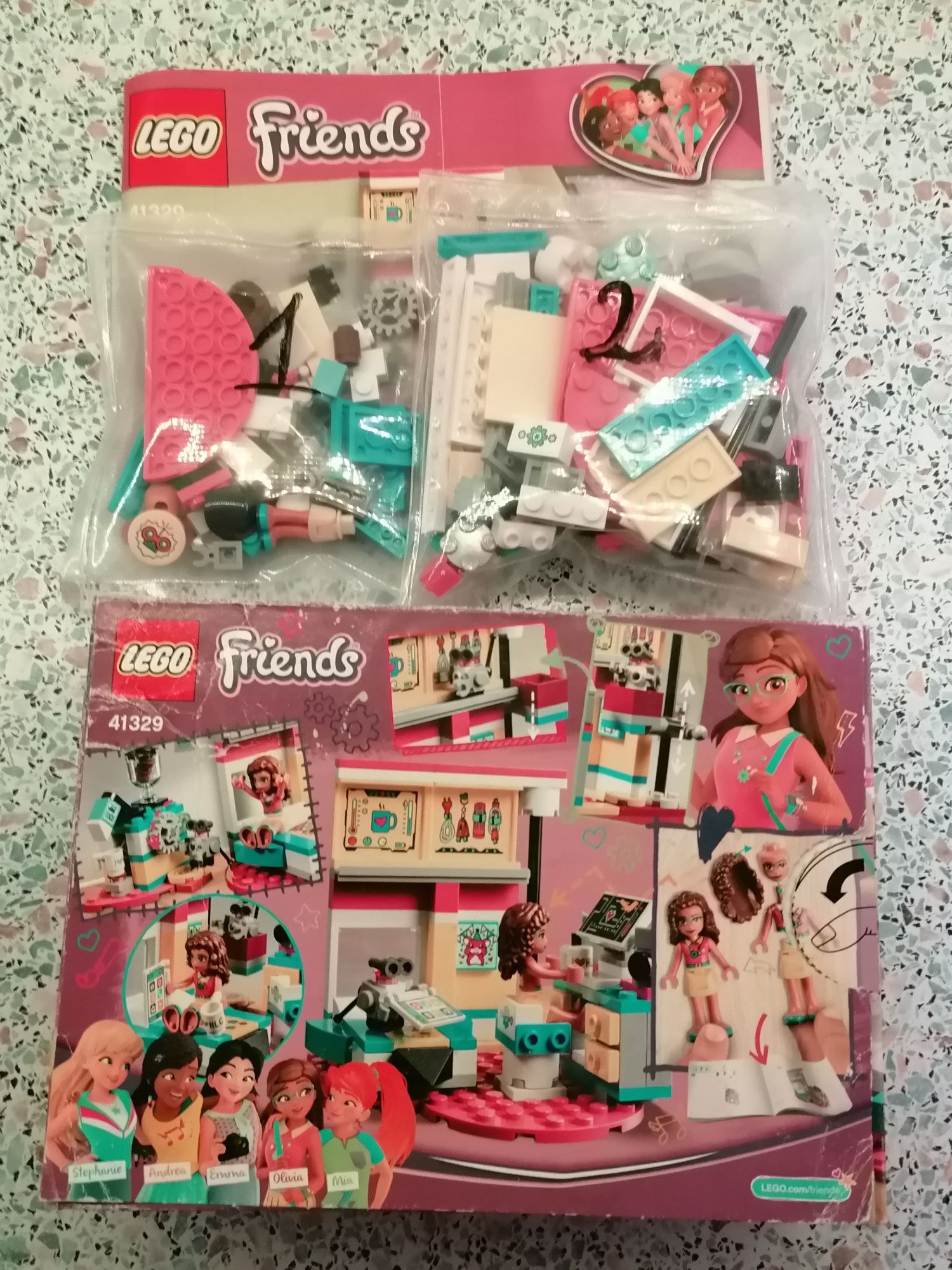 Lego Friends 41329 WYPRZEDAŻ Sypialnia Oliwii